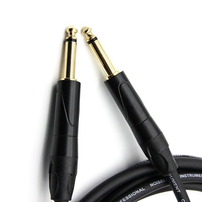 Cables de guitarra recta a recta de 1/4 de pulgada 10 pies 20 pies 30 pies OFC conductor de cobre