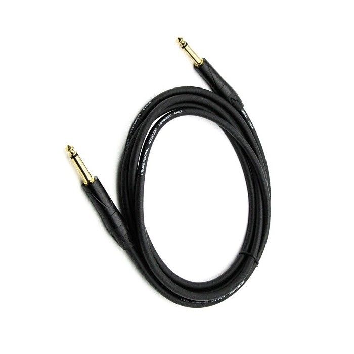 Cables de guitarra recta a recta de 1/4 de pulgada 10 pies 20 pies 30 pies OFC conductor de cobre