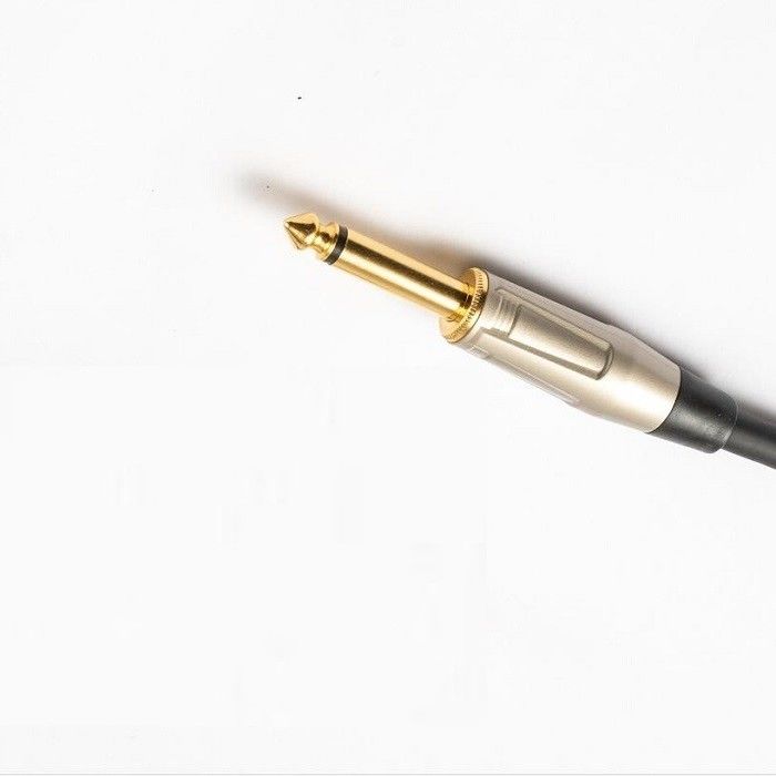 22 Awg Bass Guitar Cable 1/4 pulgada recta a 1/4 pulgada ángulo Bass Amp Cord para Amp
