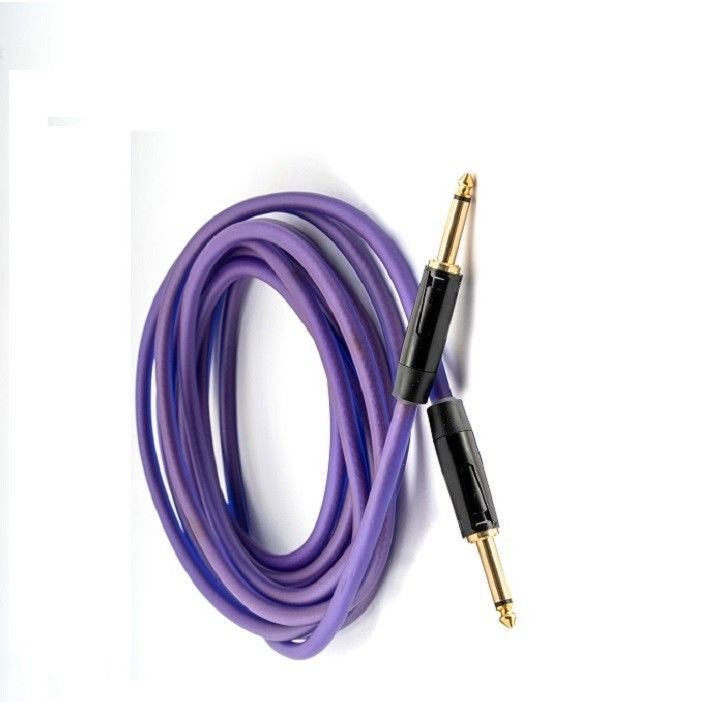 Bajo guitarra de audio cable de instrumento cable para el bajo eléctrico 1/4 pulgadas recta Amp Cord guitarra cable