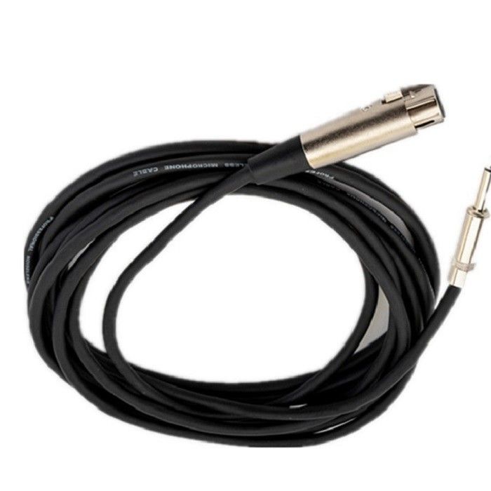Cables de micrófono Xlr a Xlr Cables de micrófono XLR de 1/4 pulgada a 10 pies Cables de micrófono masculino a femenino