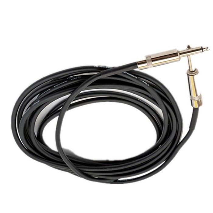 1.0SQ DJ Cables de altavoz 10ft 16 Gauge 1/4 de pulgada a 1/4 de pulgada 6.35mm Cables de audio