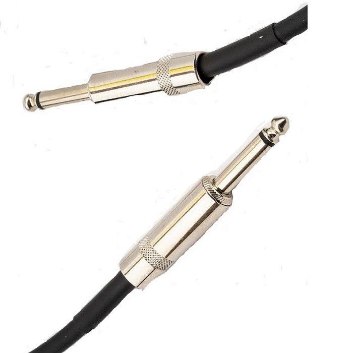 16 Gauge 1/4 de pulgada a 1/4 de pulgada Jack a Jack cable de altavoz 6.35mm Cables de audio 1.0SQ