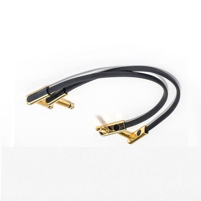Cable de instrumentos 2 Pcs Pack Audioblast Cable de parche 1/4