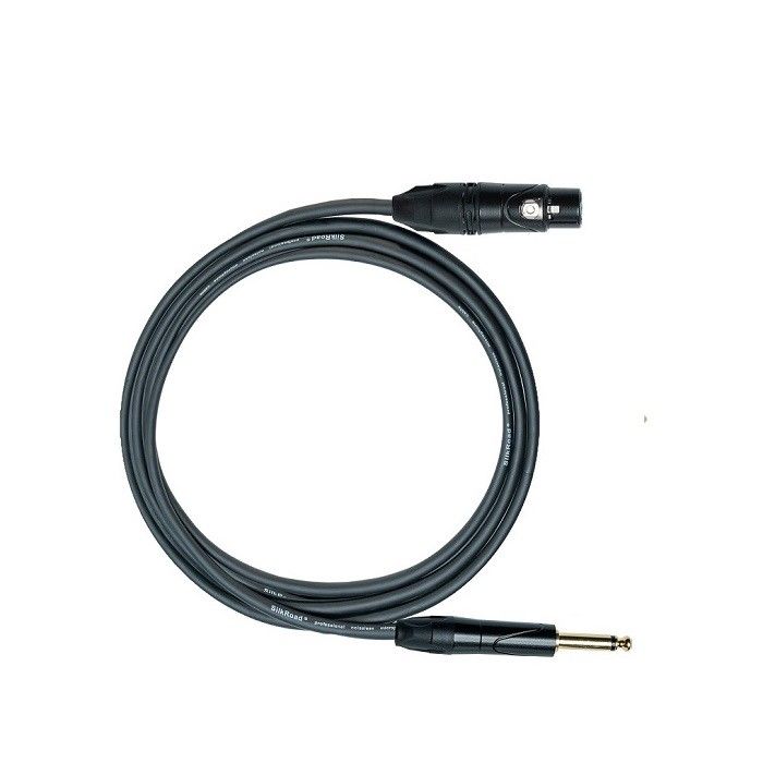 6.35mm XLR Cables de micrófono Revestidos de oro Cables XLR XLR a 1/4 