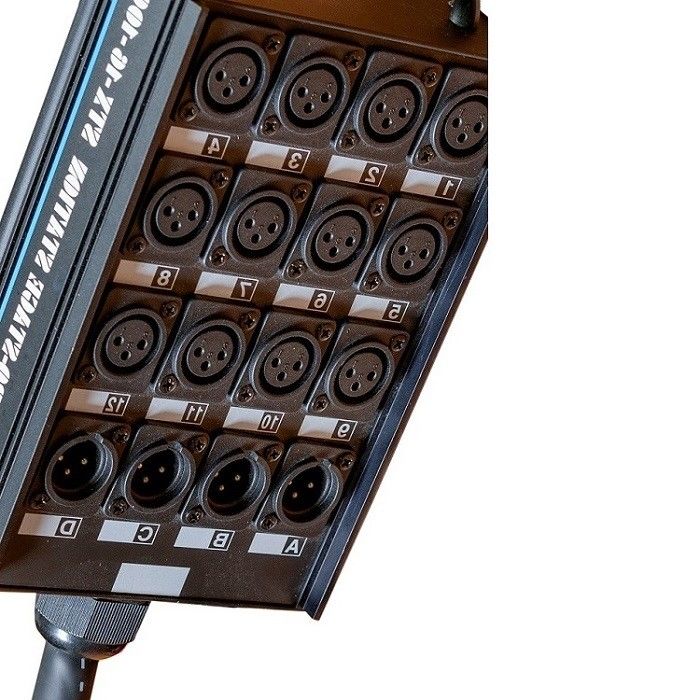 28 canales XLR envío de tablero cable de serpiente cable XLR splitter para estudios de grabación