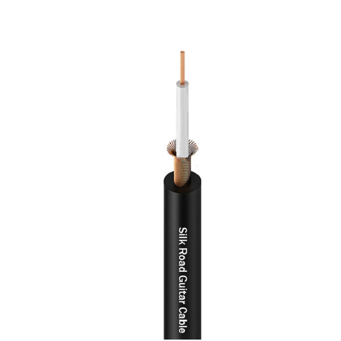 5.5mm 3m Audio cable de alambre de instrumento de cable de amplificador para el bajo guitarra 1/4 pulgada recta