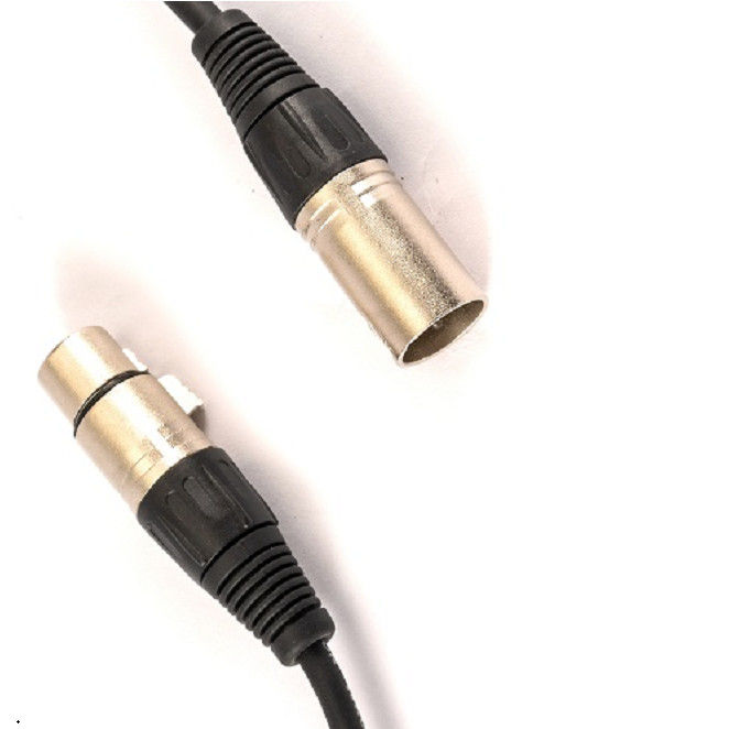 Cable de micrófono de 10 pies XLR de hombre a mujer Cable de micrófono para mezclador